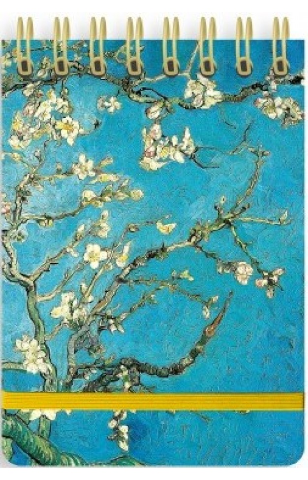 Vincent van Gogh Almond Blossom Spiral Bound Pocket Notebook
